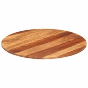 Stolna ploca od masivnog drva bagrema okrugla 15 - 16 mm 70 cm