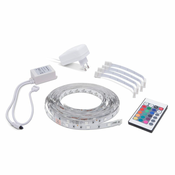 PHENOM RGB LED trak 5m 5050 7,2W/m s kontrolerjem in napajalnikom