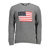 U.S. polo Assn. Muški džemper 62917-53280_Grigio_189, Sivi