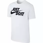 Nike M NSW TEE JUST DO IT SWOOSH, muška majica, bijela AR5006