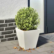 Vrtna sadilica bijela 30x30x30 cm celicna