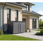 Metal bin store Pedura