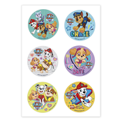 Dekora Mešanica jedilnih slik - Paw Patrol 6kos