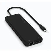 Satechi 13-in-1 USB-C Triple Display Multiport Adapter - Black
