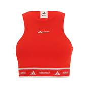 ADIDAS SPORTSWEAR Športni nederček rdeča/bela