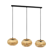 Eglo 43863 - Lestenec na vrvici AMSFIELD 3xE27/40W/230V