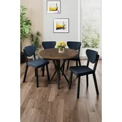 Hanah Home Trpezarijski set, 5 komada, Teget