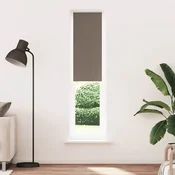 Rolo zavjesa za zamracivanje boje kave 40x230 cm Širina tkanine 35,7 cm Poliester