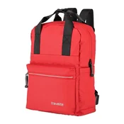 Travelite Basics Canvas Backpack Red