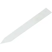 Imenica 2x12 cm bela ravna - 100 kosov