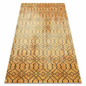 eoshop Moderna preproga MUNDO D5751 glamour zunanja oranžna/črna ( - Velikost: 160x220 cm)