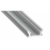 shumee SREBRN ALUMINIJASTI PROFIL TIP T 1m + MLEČNI SEBUNAR