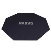 Podloga za gaming stolicu, Marvo, GM02, 1100 x 1100 x 2 mm, crna, protuklizna