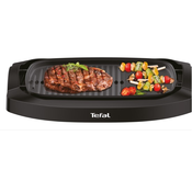 TEFAL električni žar s steklenim pokrovom Plancha