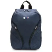 Bmw BMW NAHRBTNIK Z NAJLONSKIMI ŽEPI IN KOVINSKIM LOGOTIPOMOČJO DO 40 CM ZA RAČUNALNIK, TEMNO MODER, MODEN, (5000347599)