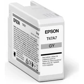 Original Ink Cartridge Epson T47A7 Black Grey 50 ml