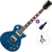 SX EC3H Basic SET Translucent Blue Električna kitara
