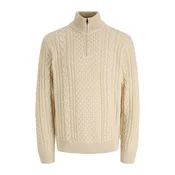 JACK & JONES Pulover JPRBLUCALLUM bež