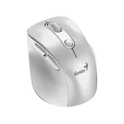 Ergo 9000S Pro Pearl White USB Bežicni beli miš