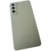Originalni zadnji ovitek ORG za Samsung Galaxy S21 FE, olivno zelen