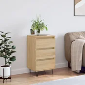 Vidaxl vidaXL Predalnik, hrast sonoma, 40x35x70 cm, material na osnovi lesa