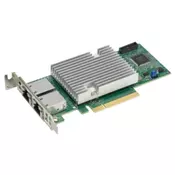 SUPERMICRO Std LP 2-port 10GbE RS45, based on Broadcom 57416