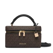 Ročna torba MICHAEL Michael Kors Jana 32F5GQ1C0B Temno rjava