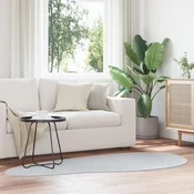 vidaXL preproga HUARTEkratka mehka in pralna siva 100x200 cm