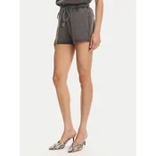 Just Cavalli Športne kratke hlače 78PADE10 Črna Loose Fit