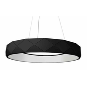 LED luster na sajli REUS LED/36W/230V 4000K precnik 61 cm crna