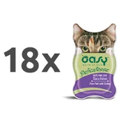 Oasy Delicatesse Adult puran, paté v posodici - 85 g 18 x 85 g
