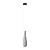 Sollux SL.1347 - Luster na sajli ELECTRA 1xGU10/10W/230V beton/siva