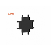 DAWN Magnetic slim konektor X crni (26-A-X)