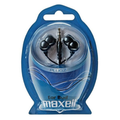 Maxell Plugz in-ear slušalice, crne, 303459.00.CN