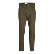 JACK & JONES Muške pantalone 12150148, Braon