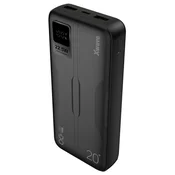 Xwave GoEnergy 20d black Power bank eksterna baterija 20000mAh/PD20W+QC3.0 22.5W/3A/2 xUSB/Type-C