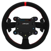 Volan SIMAGIC GTS, Gaming, PC, 300 mm, Alcantara, crni
