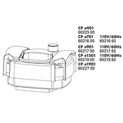 JBL CristalProfi e1901 Hose Nut 2X