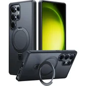 Premium maska Torras Ostand za Samsung Galaxy S25 Ultra - black