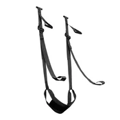 Crushious Deluxe Door Support Harness Black - Adjustable, Compact, 136kg Max EX24559