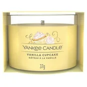 Yankee Candle Votivna sveča v kozarcu Vanilla Cupcake 37 g