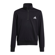 Adidas Deciji duks sa zip kragnom J Sl Ft Hz 220 JN2433, Crni