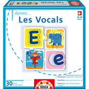 Poucna igra Ucimo abecedu Educa 30 dijelova - Predmeti i slova od 4-5 godina
