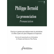 BERNOLD:LA PRONONCIATION/PRONUNCIARION FLUTE + AUDIO ONLINE ACCESS