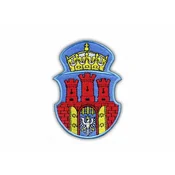 shumee Našitek grba mesta Krakov - Podlaga za nalepko z likanjem/toplotnim varjenjem - Vezen našitek/značka/emblem