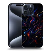 Silikonski prozorni ovitek za Apple iPhone 15 Pro Max - Noir