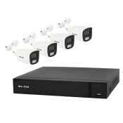 8MP PoE komplet kamer s 2TB HDD, 4 kamere