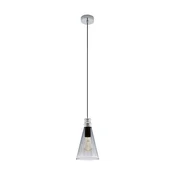Eglo 49154 - Luster na sajli FRAMPTON 1 1xE27/60W/230V