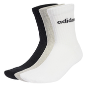 ADIDAS SPORTSWEAR Športne nogavice siva/črna/bela