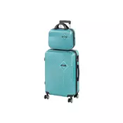 Komplet kovčkov TraveLux Pro VI na koleščkih laguna modra